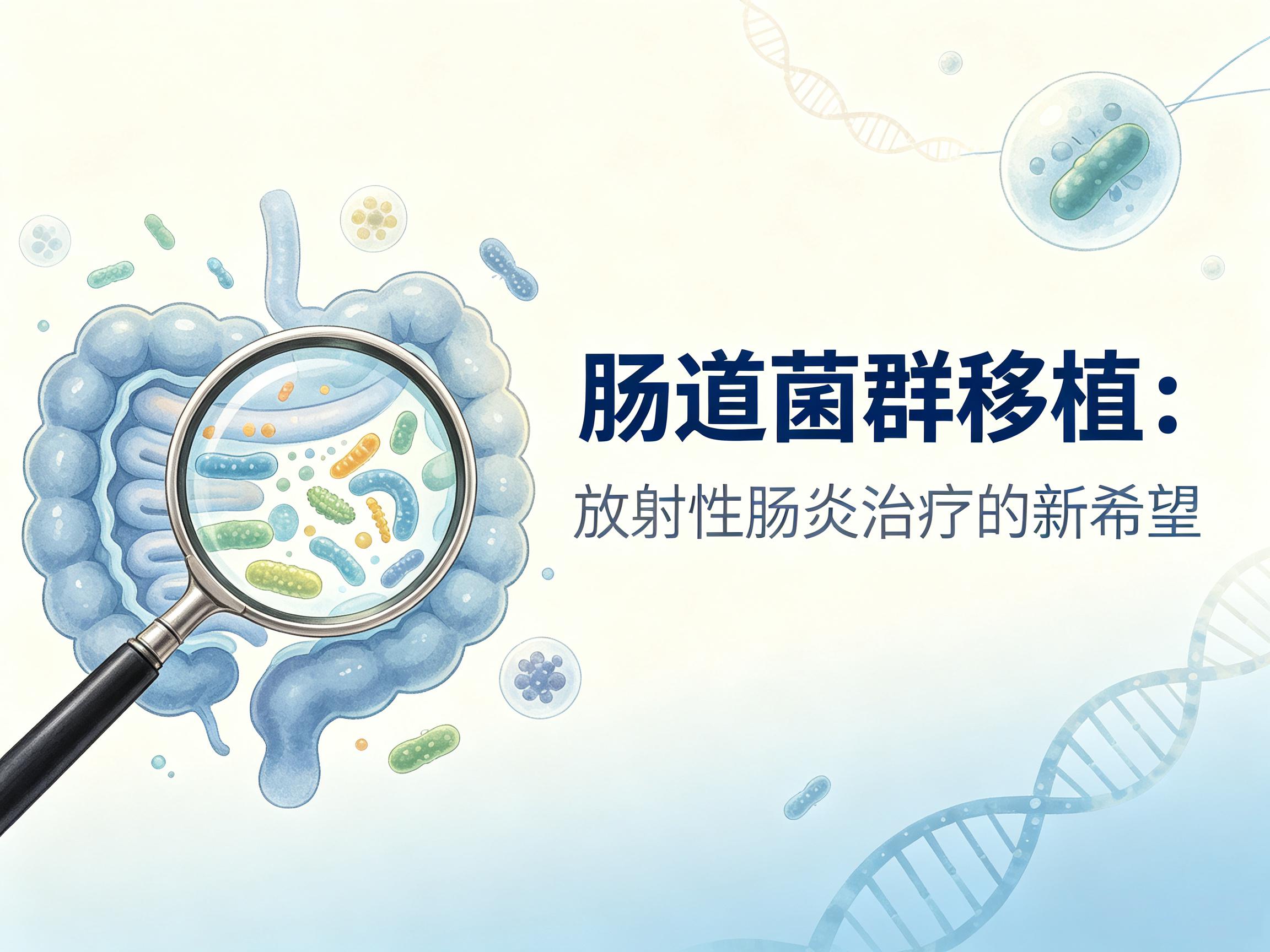 阳江市|第3期 肠道菌群移植：放射性肠炎治疗的新希望